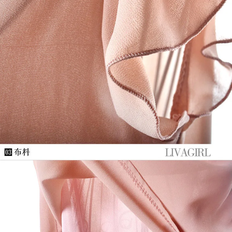 Летние блузки LIVA женская Свободная шифоновая Повседневная Блузка с бисером