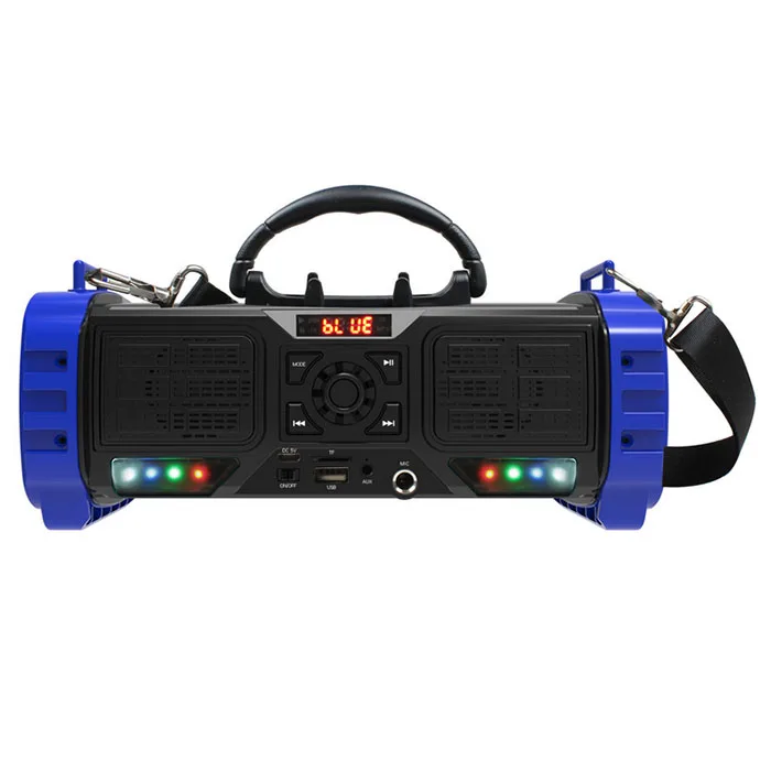 20 Вт Портативная колонка Bluetooth Колонка Бас Сабвуфер Саундбар Беспроводная с FM
