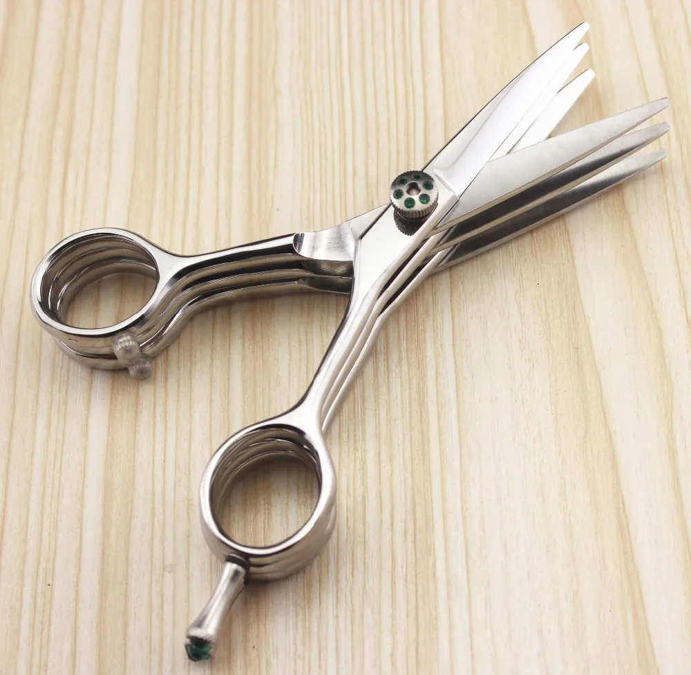 3 уровня высокое качество 440C модные ножницы для волос лезвия 5 дюйма|scissors fiskars|hair