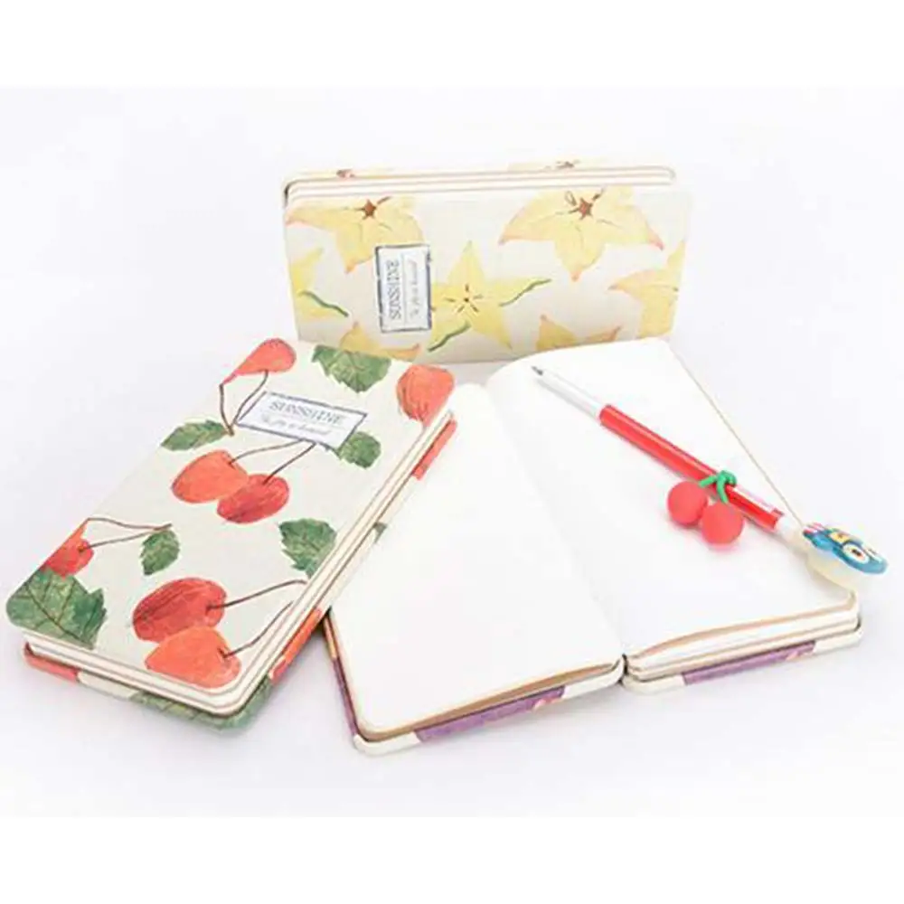 Sunshine фруктовый блокнот специальный дизайн металлический твердый переплет