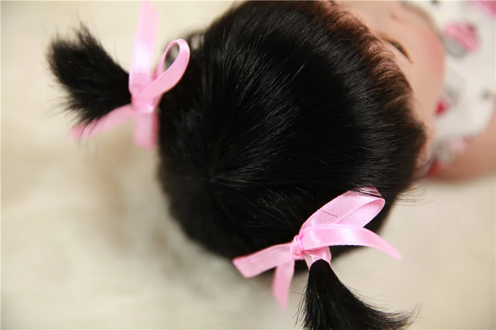 Кукла Bebe reborn 14 &quot35 см полностью силиконовая виниловая Реалистичная кукла Reborn для