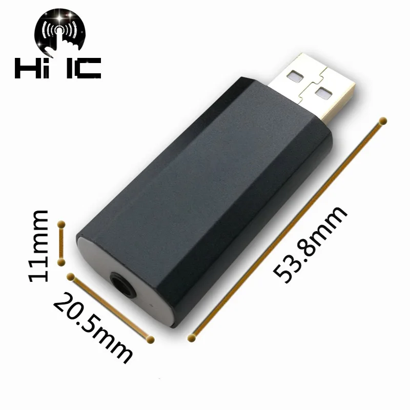 ES9018K2M USB портативный ЦАП HIFI внешний аудио декодер 32 бит 192 кГц для