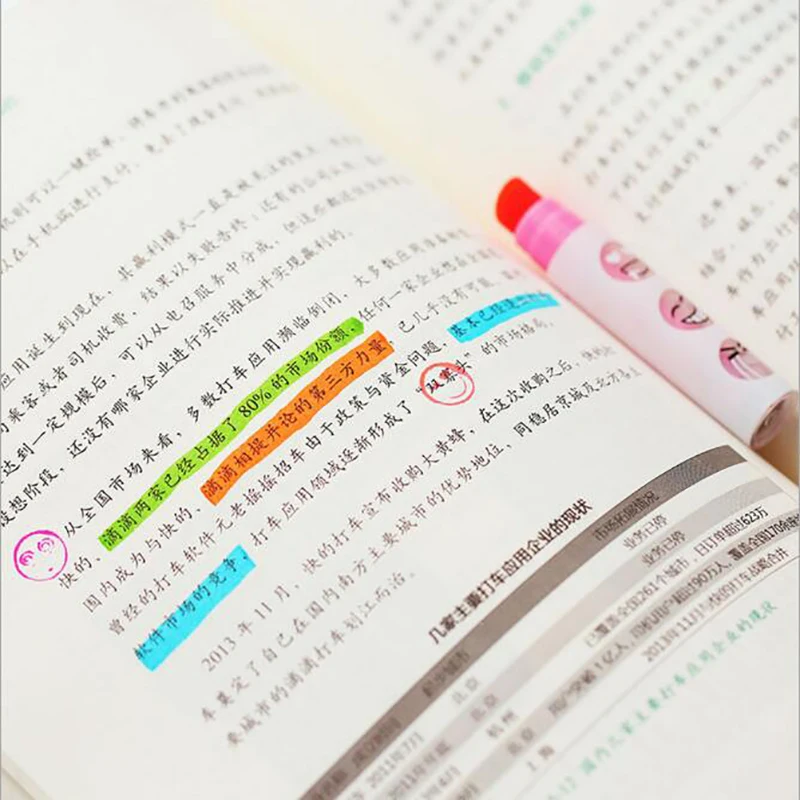 6 шт./лот видов цветов креативная ручка-уплотнитель акварельные маркеры милые