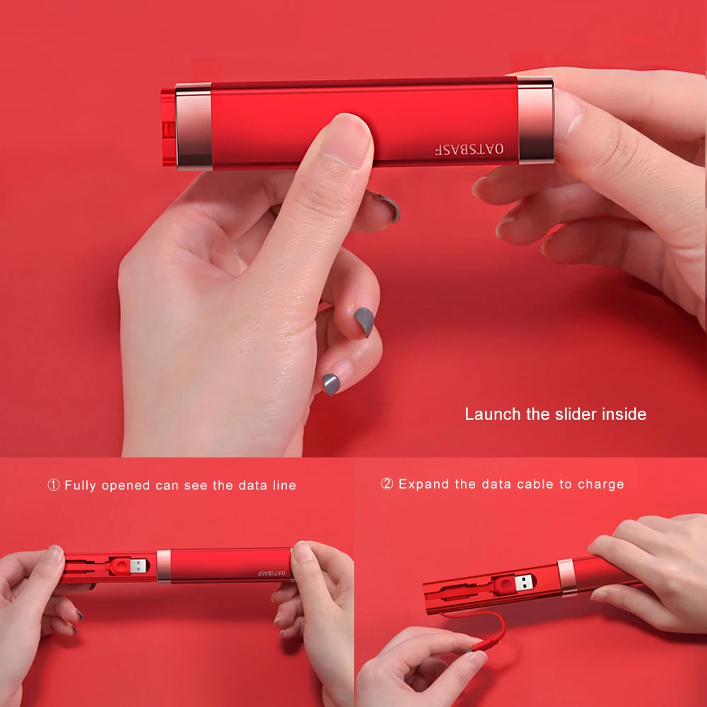 USB кабель Oatsbasf 3 в 1 для быстрой зарядки xiaomi redmi note 7 Samsung S9|Кабели мобильных