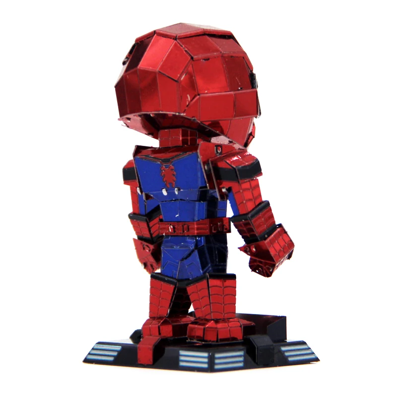 3D металлическая головоломка модель мини герой Marvel вручную головоломки для сборки коллекционные Развивающие игрушки для взрослых детей Подарки