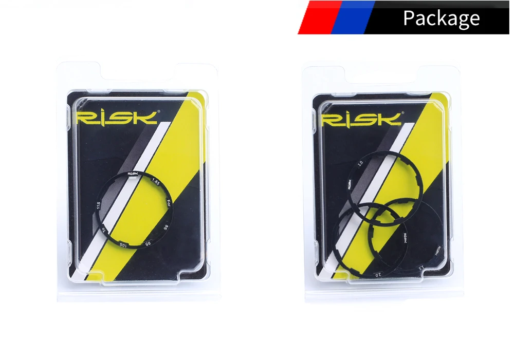 Легкий Велосипедный спорт концентратора втулок MTB ребристая конструкция концентратор шайба для HG кассетных установок концентратор, 1/1. 5/2/1,85/2,18/2,35 мм 10 S/11 S