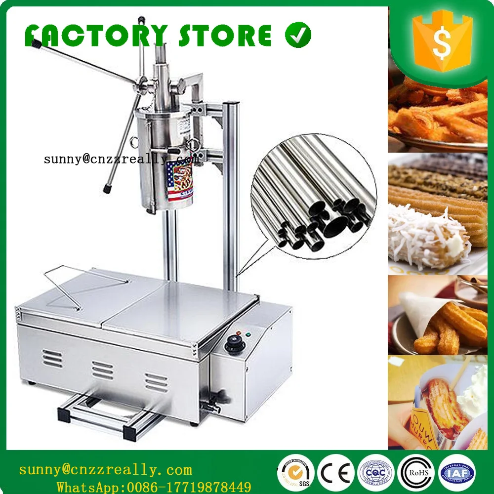 

Spanish Donut Churros Machine Deep Fryer churros fryer with churro machine
