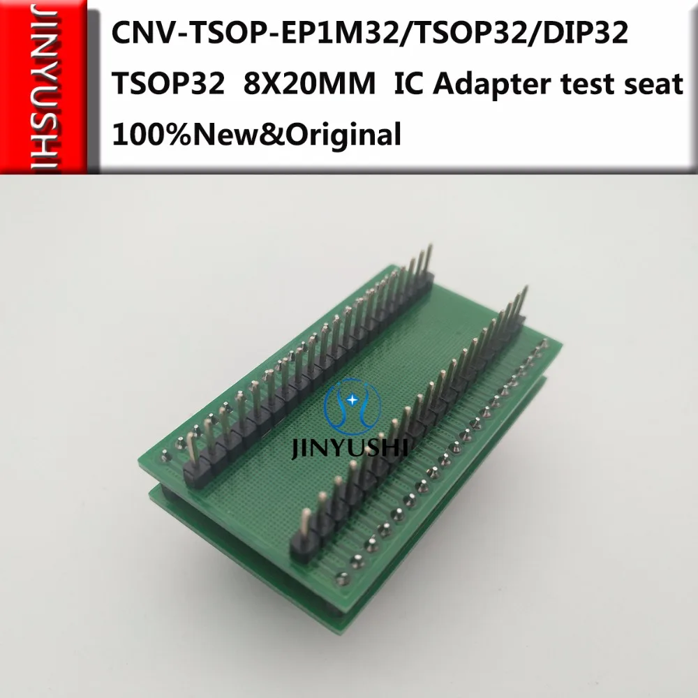 100%New&Original CNV-TSOP-EP1M32/TSOP32/DIP32 TSOP32 8X20MM ENPLAS IC Burning seat Adapter testing seat Test Socket test bench