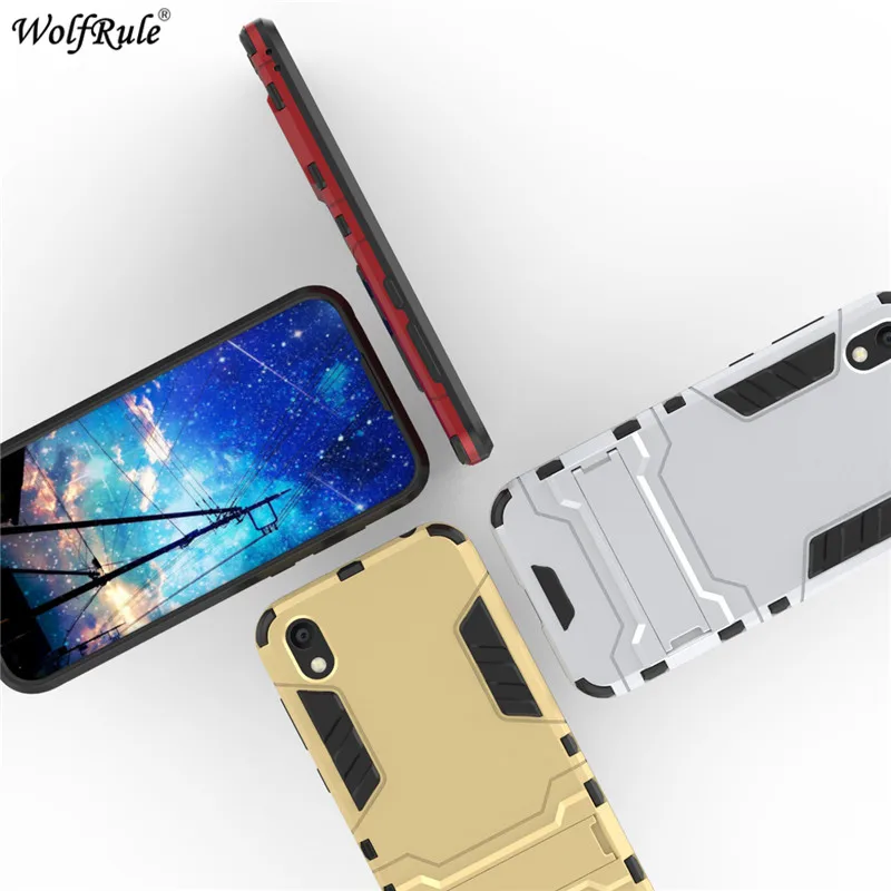 Чехол для Huawei Honor 8S чехол из ТПУ и поликарбоната защитный бампер задней панели