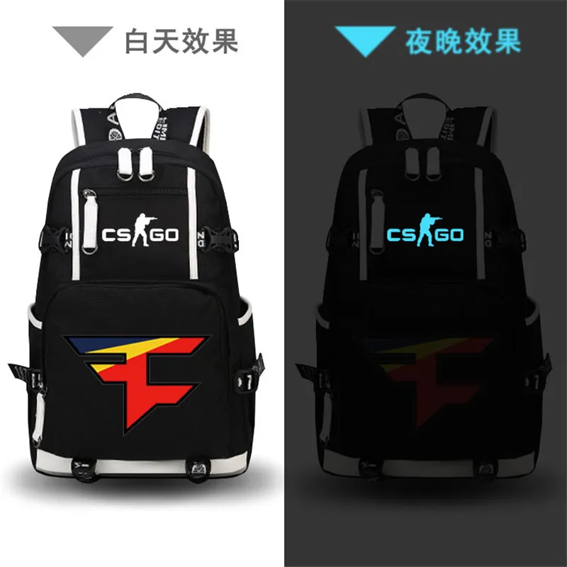 7 CS GO Fnatic Virtus. pro SK Gaming Ninjas в пижаме, школьный рюкзак, армейский мужской рюкзак, рюкзак для ноутбука, рюкзак для путешествий, рюкзак для книг - Цвет: 7