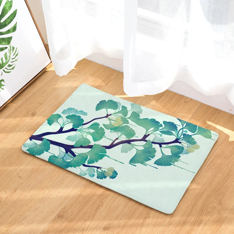 Дерево с цветочным принтом для гостиной фланелевый ковер религиозный узор