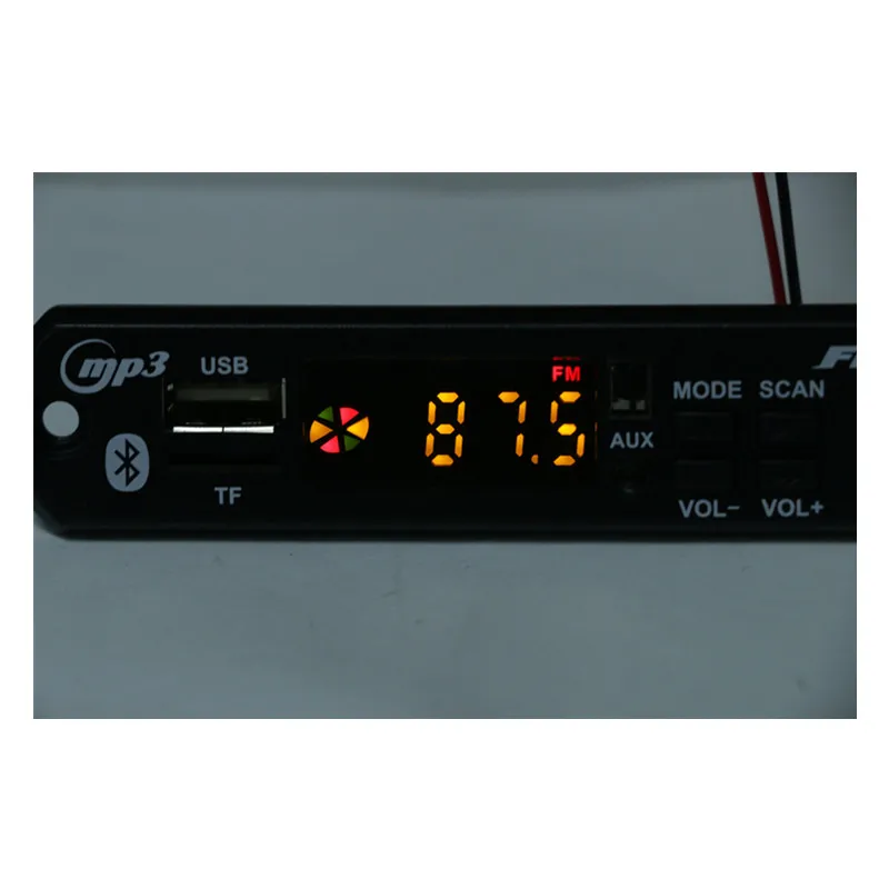 Автомобильный Bluetooth MP3 WMA FM AUX декодер KEBIDU DC 5 в 12 В плата аудио модуль TF радио