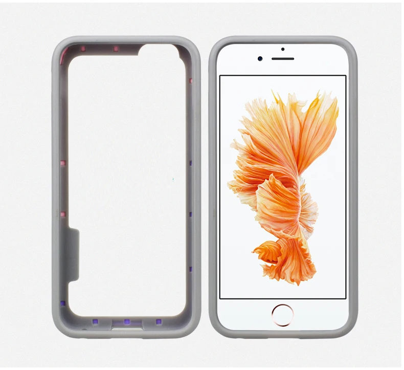 Для 6с плюс 5.5 дюймов 6 цветов Walnutt мягкие TPU защита для iPhone 6|for iphone|case covercase for iphone |