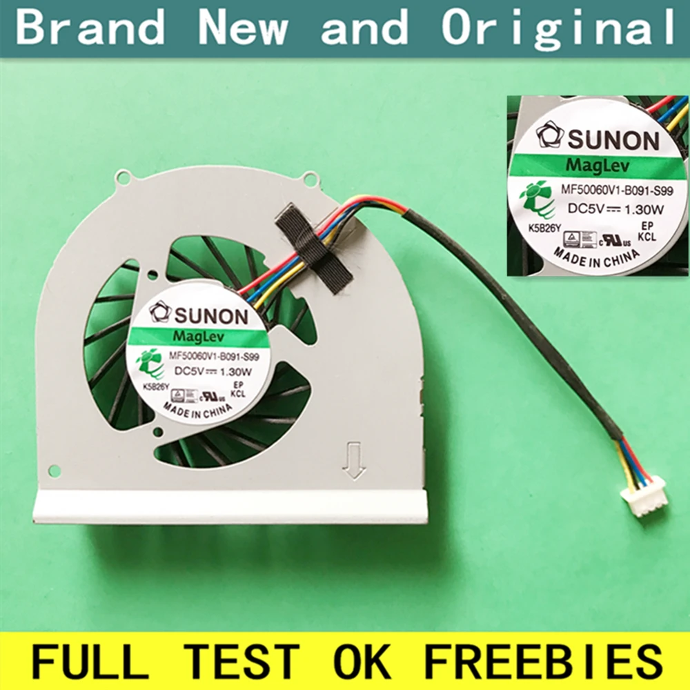 

Кулер для ноутбука подходит для ПК, для SUNON MF50060V1-B091-S99, dc5V, 1,30 Вт, ep, kcl