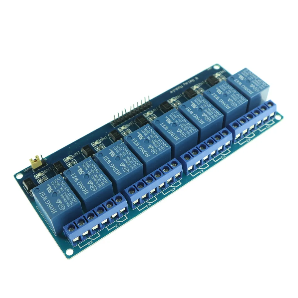 1 шт. KJ362 5 в 8-канальный релейный модуль платы для Arduino PIC AVR MCU DSP ARM Electronic |