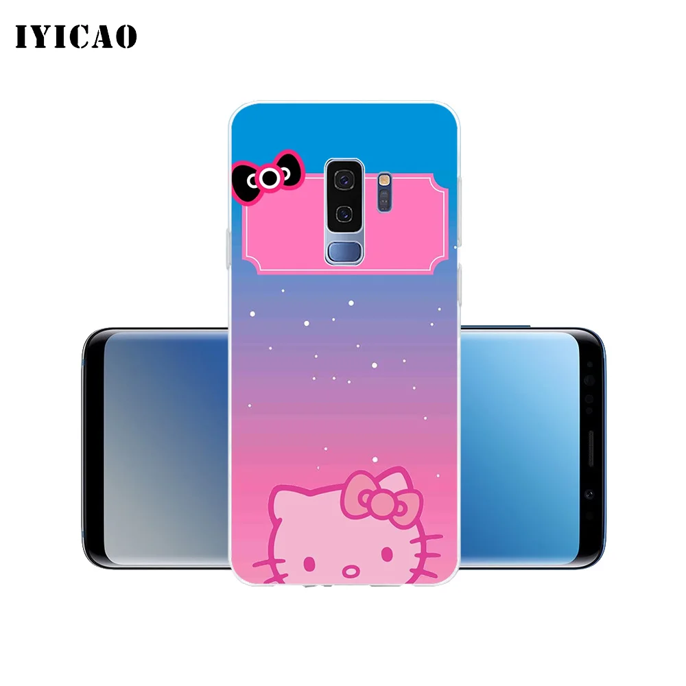 Мягкий силиконовый чехол IYICAO для Samsung Galaxy S10e S10 S9 S8 Plus S7 Edge TPU | Мобильные телефоны и