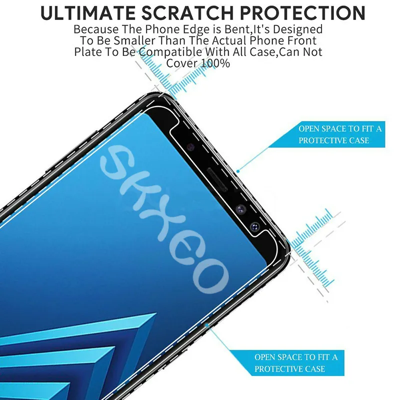 2Pcs/lot 9H Tempered Glass For Samsung A3 A5 A6S A7 A8 A8S A8STAR A8PLUS A9 A9S A9STAR A9STARLite A9PLUS A9PRO Screen Protector | Мобильные