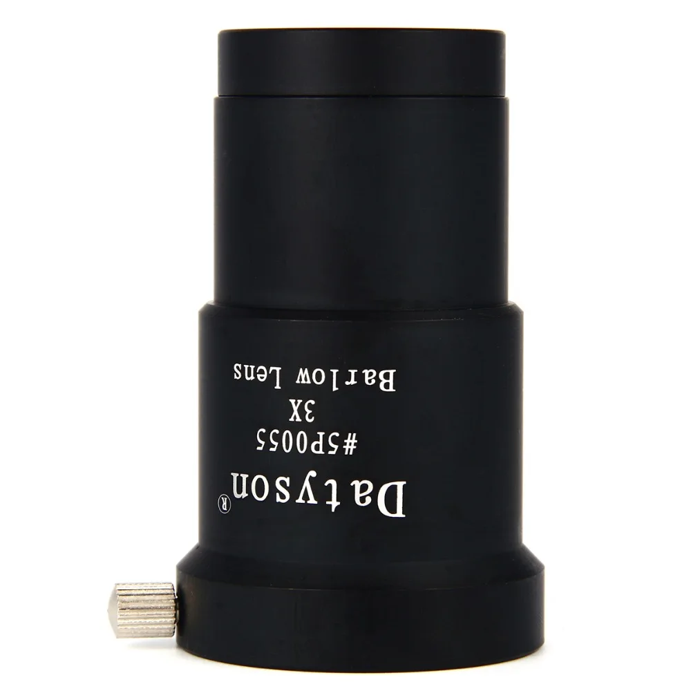 Datyson линза Барлоу 3X металлический многослойный телескоп окуляр Аксессуары