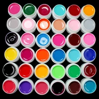 professional 36 pots pure color decor uv gel long lasting painting nail art gel polish manicure makeup tools