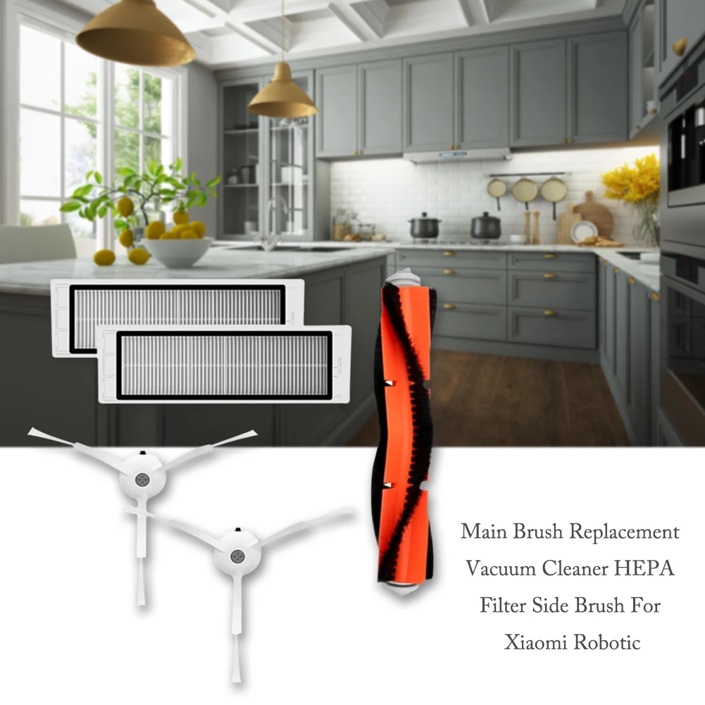 HEPA фильтр замена основной щетки робот аксессуар пылесос боковая щетка