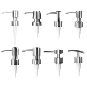 Сменная головка насоса 304 из нержавеющей стали для ванной комнаты, 1 шт., диспенсер для жидкого лосьона, аксессуары для ванной комнаты