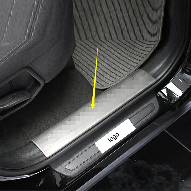 Stainless Steel Inner Door Sill Scuff Plate For Kia Sorento 2013 Car Parts Accessories |