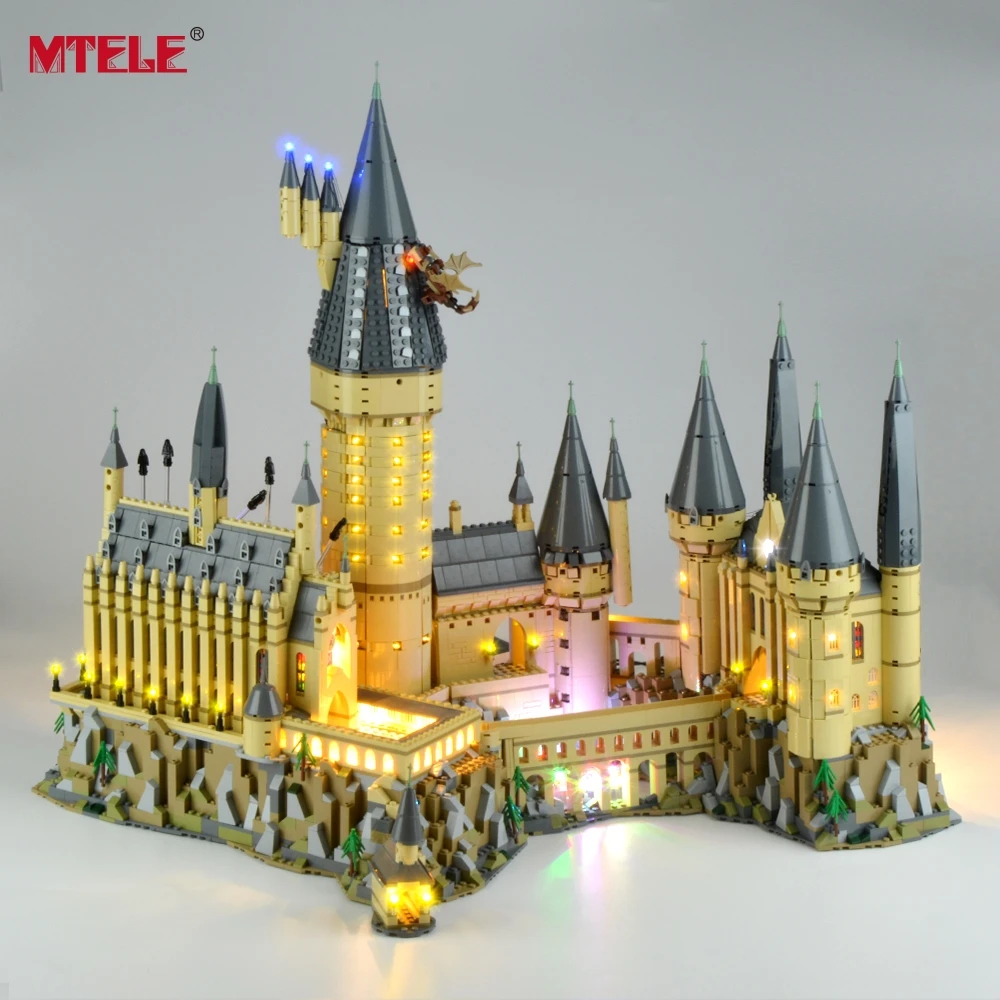 MTELE Led светильник Up Kit для замка хогварта светильник совместим с 71043(не включает модель