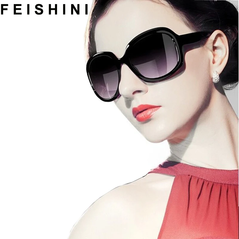 FEISHINI модные большие очки в оправе Mujer Oculos Feminino винтажные высококачественные