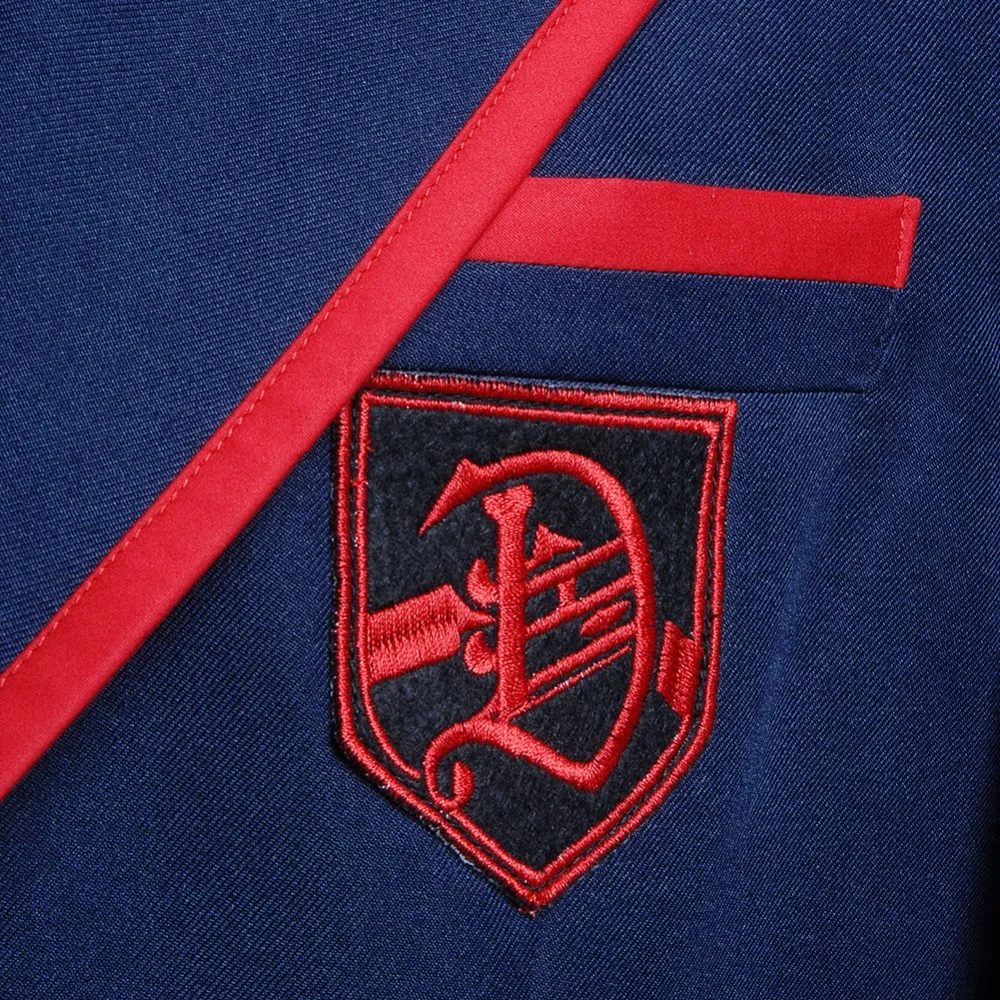 Glee Косплей Костюм Blaine Anderson темно-синий школьная форма костюм для женщин рождественские подарки для девушек