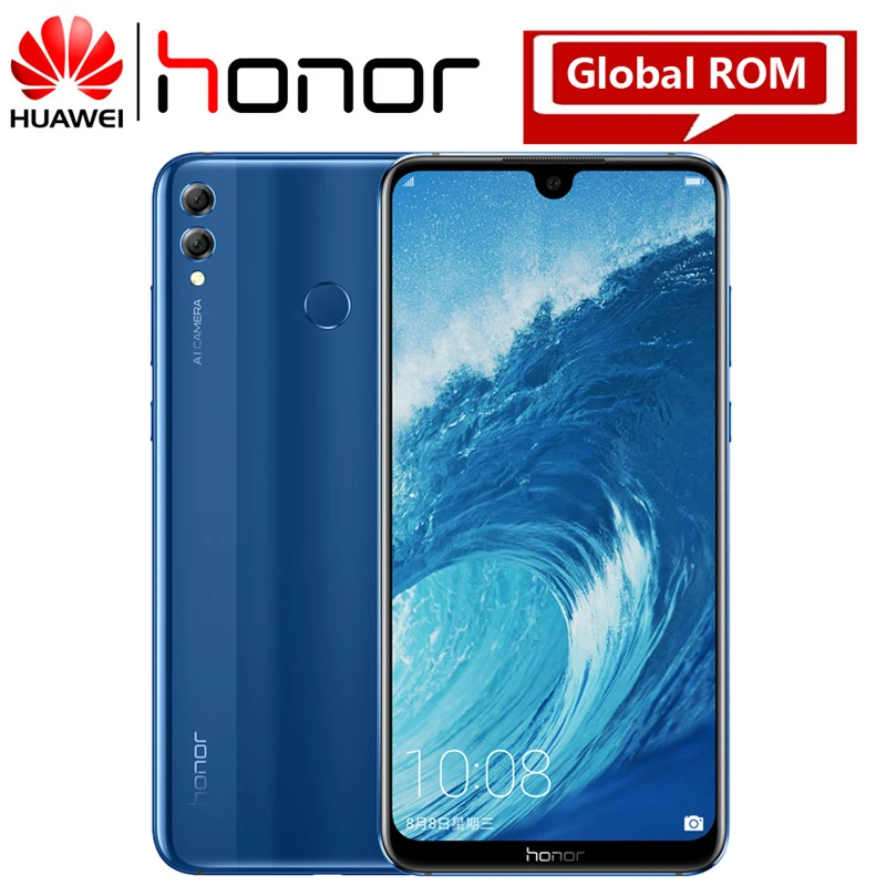 Huawei Honor 8X Max 7 12 ''большой экран Глобальный Встроенная память ОТА обновление