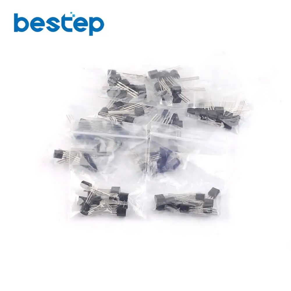 TL431 78L05 78L09 78L15 2N7000 2N5088 LM317L 13001 13003 2SD882 2N4401 TO92 11valuesx10 шт. = 110 набор транзисторов|kit solar|kit