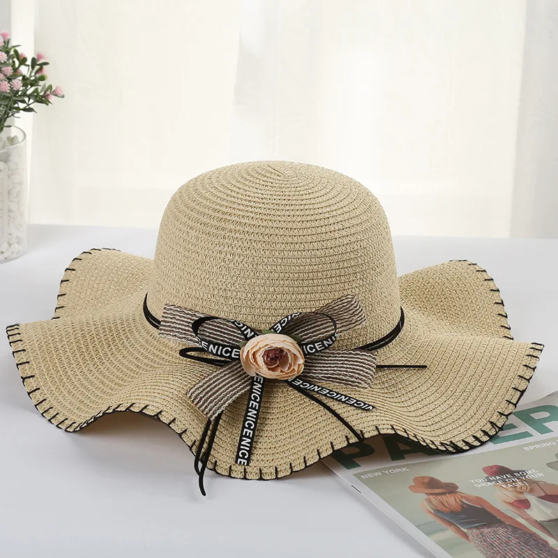2019 новые летние женские складные солнцезащитные шляпы тканевая соломенная шляпа