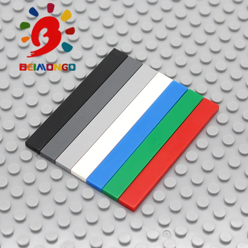 Бесплатная доставка! BEIMONGO блоки плоская плитка 1x8 строительные 150 шт. образование