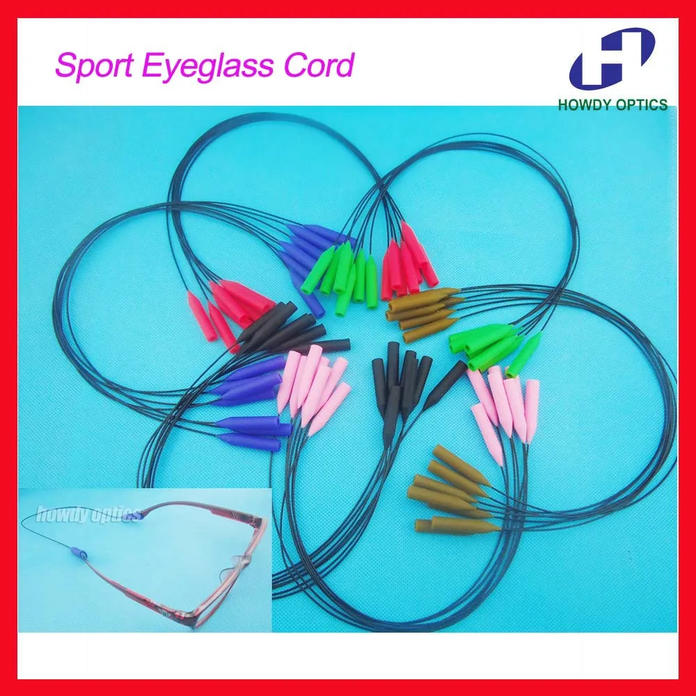 

WQ001 2pcs New Arrival Retail Sport Eyeglasses Sunglasses Children Kids Men Women Glasses holder chain cord String