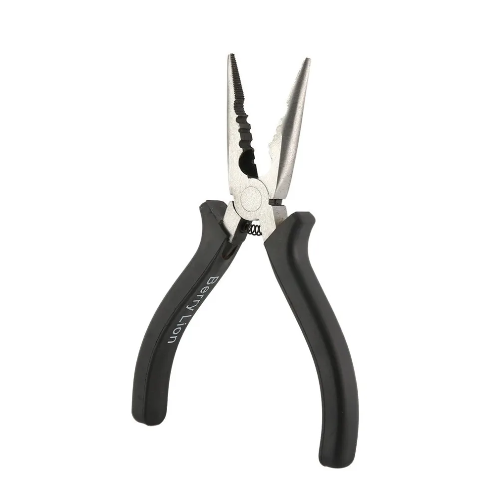 BERRYLION 6&quot 010904150 Fishing Pliers Split Ring Cutters Holder Tackle Hooks Remover Wire Cable Stripper Cutter | Инструменты