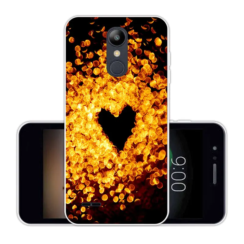 5.0&quot Soft TPU for Fundas LG K8 (2018) / K9 Carcasas Luxury Clear Silicone Mobile Phone Scenic Eagle Cover K 8 Back Shell |