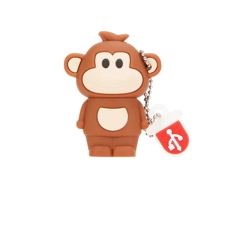 2 Флеш-накопитель 16gb cartoon 128gb 8gb 4gb персональная usb флешка 2,0 panda Usb флеш-накопитель 32gb флеш-накопитель 64gb - Цвет: 2