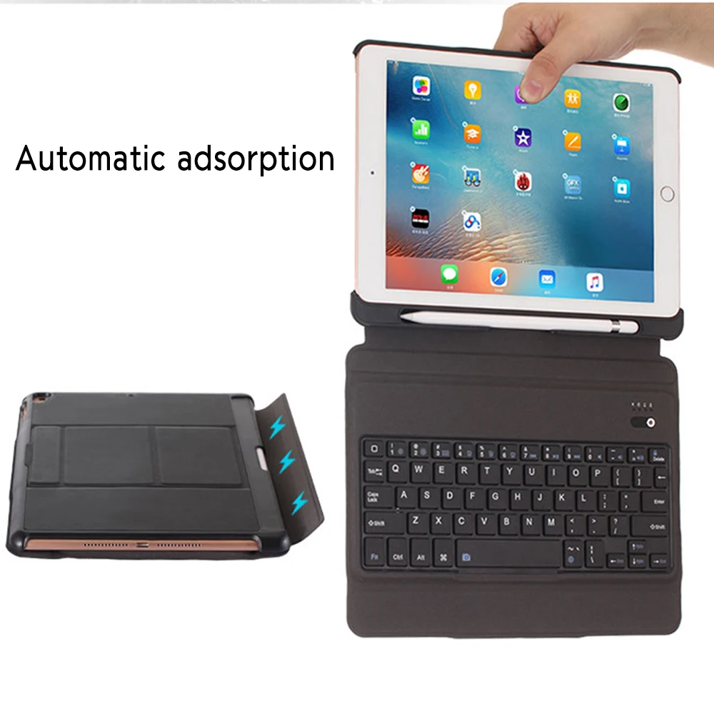 Клавиатура с испанской раскладкой для iPad Air 1 2 Pro 9 7 дюйма 2017 2018 Bluetooth клавиатура