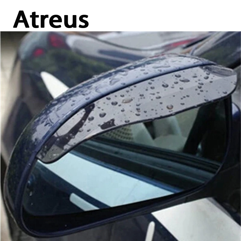 Atreus 2 шт./1 пара автомобиля с защитой от дождя украшеющие наклейки для Ford Focus 3 Fiesta