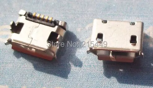 100 шт. микро 5pin dip usb разъем 7 2 мм использовать для многих мобильных телефонов|connector