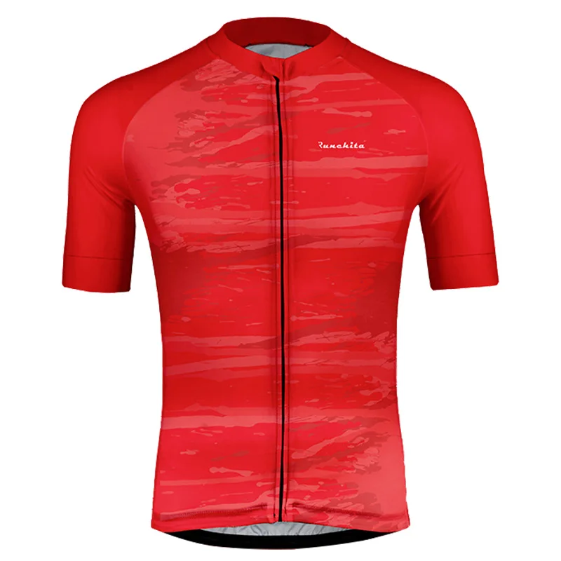 Jersey 04 Radtrikot herren kurzarm RUNCHITA летний комплект из Джерси с коротким рукавом и нагрудником и шортами для езды на велосипеде Camisa ciclismo MTB ropa ciclismo - Цвет: Jersey 04