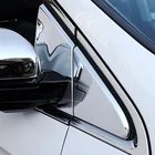 АБС-пластик для Ford Edge 2015, 2016, 2017, Стайлинг автомобиля, передняя дверь, окна, снаружи, а-столб, панель, крышка, отделка