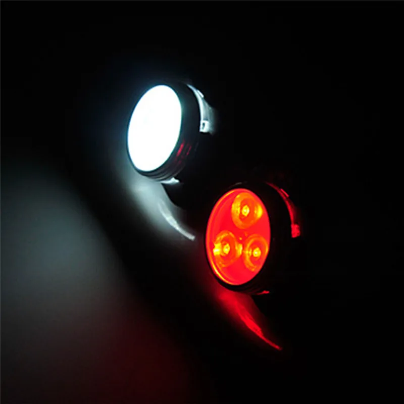 Мир ветер #3011 LED Велоспорт Велосипедный Спорт велосипед Глава задний USB