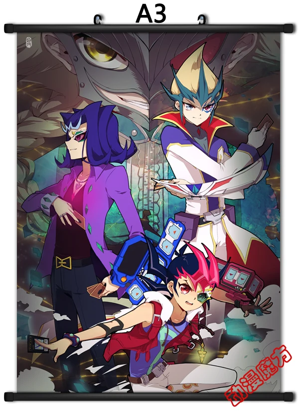 Японское аниме Yu-Gi-Oh! Дуэль Монстры сэто Кайба& Joey Wheeler& Mazaki Anzu& Mutou Yugi домашний Декор стены прокрутки плакат картинки