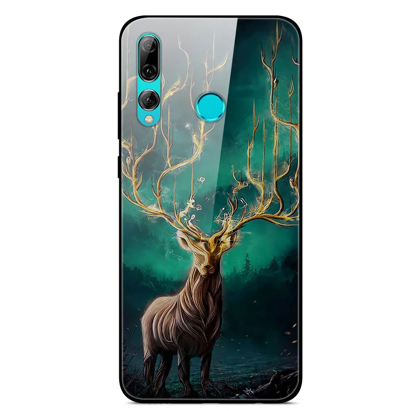12 Чехол для huawei honor 10i, чехол из закаленного стекла, Жесткий Чехол для телефона, чехол для huawei honor 10i HRY-LX1T 10i 10 i, ТПУ бампер, чехол s - Цвет: 12
