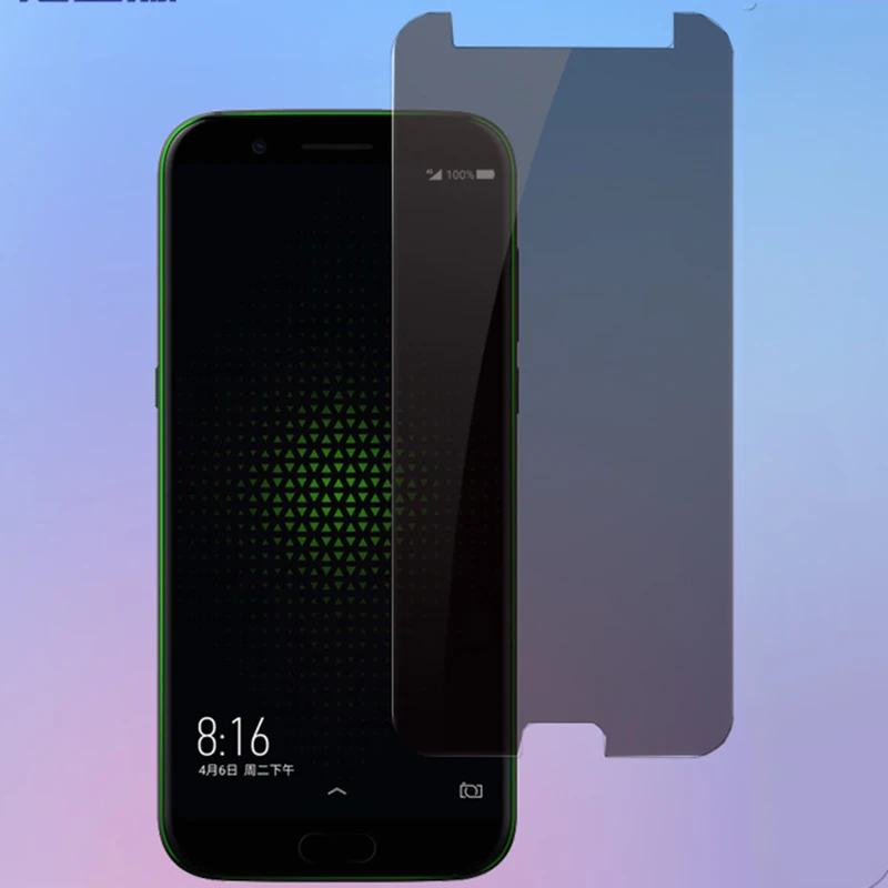 Закаленное стекло Exunton 2.5D 9H с защитой от шпиона, для Xiaomi Mi, Черная Акула, Антибликовая, Антибликовая Защитная пленка для экрана, Новинка