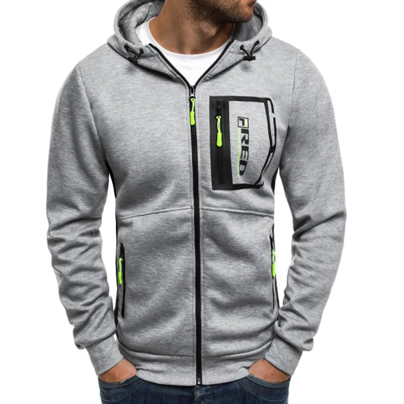 Мужские повседневные толстовки ZOGAA спортивные с капюшоном в стиле Харадзюку S-3XL