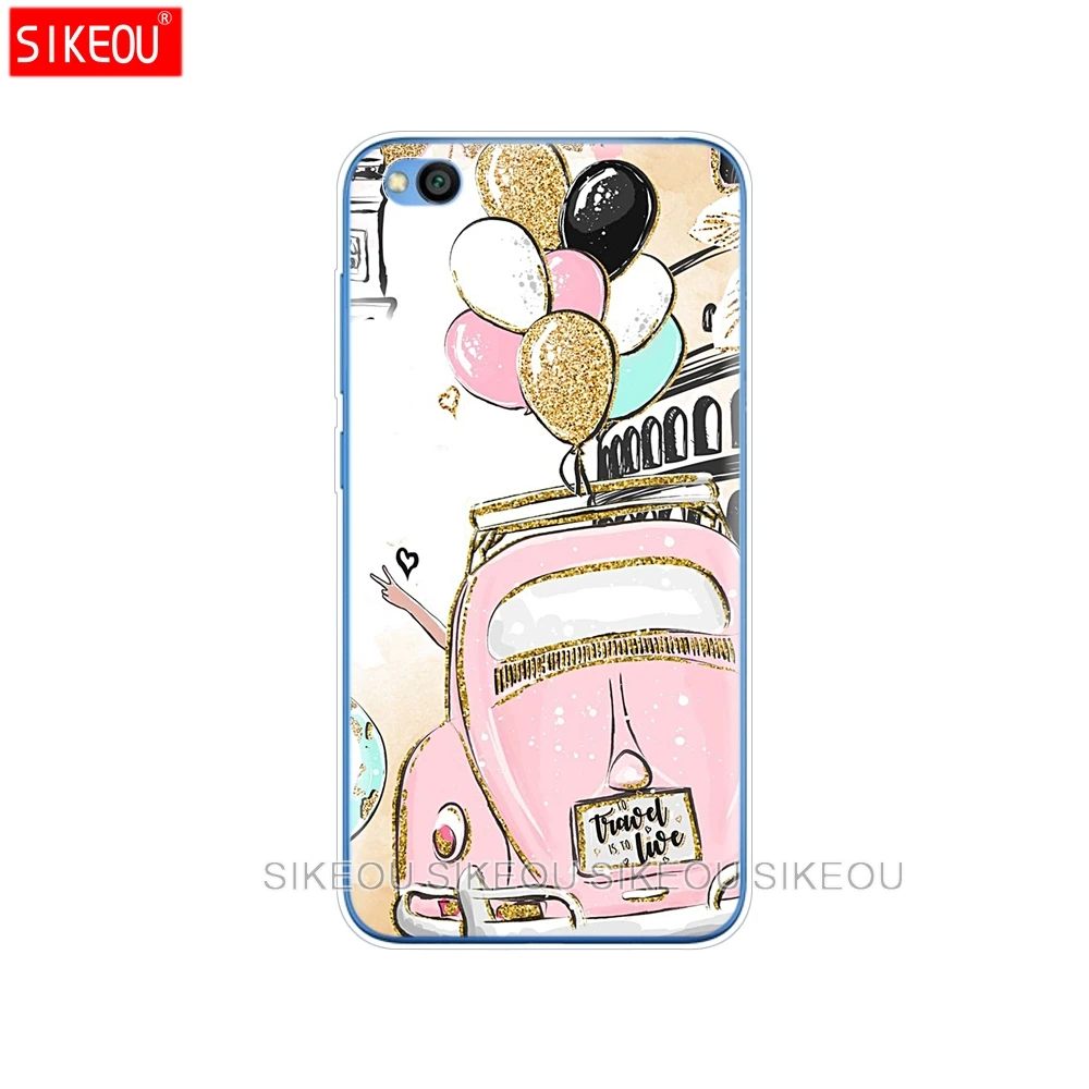 61050 Coque для Xiaomi Redmi Go чехол 5," прозрачный силиконовый чехол TPU чехол для телефона для Xiaomi Redmi Go крышка глобальной версии Hoesje - Цвет: 61050