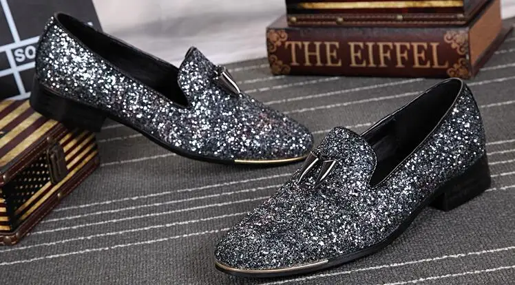 Мужские кожаные туфли ручной работы шнек металл подпись акулий зуб лоферы