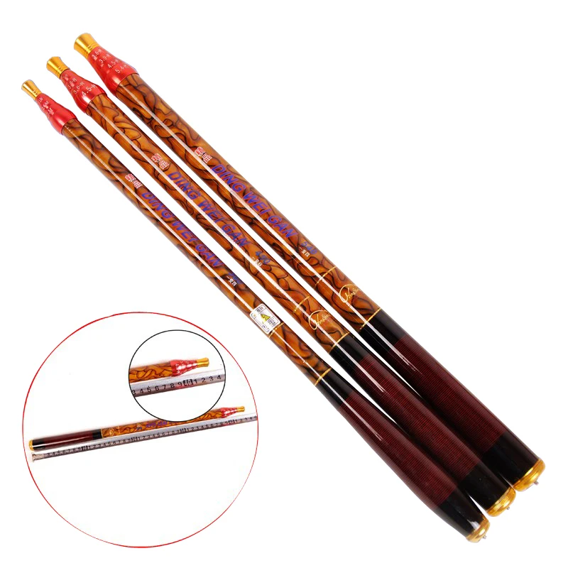 New High Quality Carbon Fiber 3.6M 4.5M 5.4M 6.3M Telescopic Ultrashort Ultralight Superhard 43cm Streams Fishing Rods Carp Pole | Спорт и